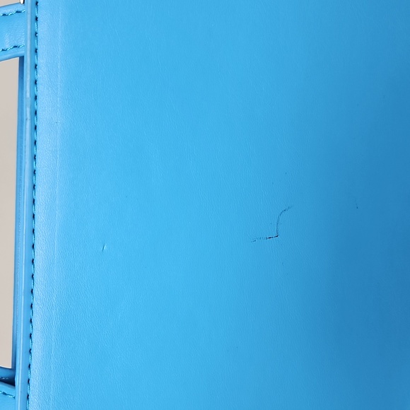 Telfar Women's Medium Blue Tote Bag - Picture 5 of 16